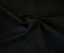 Black Ponte Roma Knit Fabric by the Yard 390 GSM Made in USA 7/20