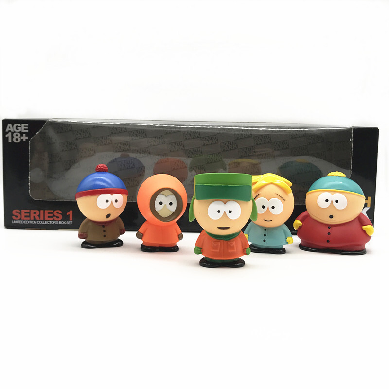 South Park ミニフィギュア セット ☆【サウスパーク ミニ フィギュア セット 5体入りシリーズ1