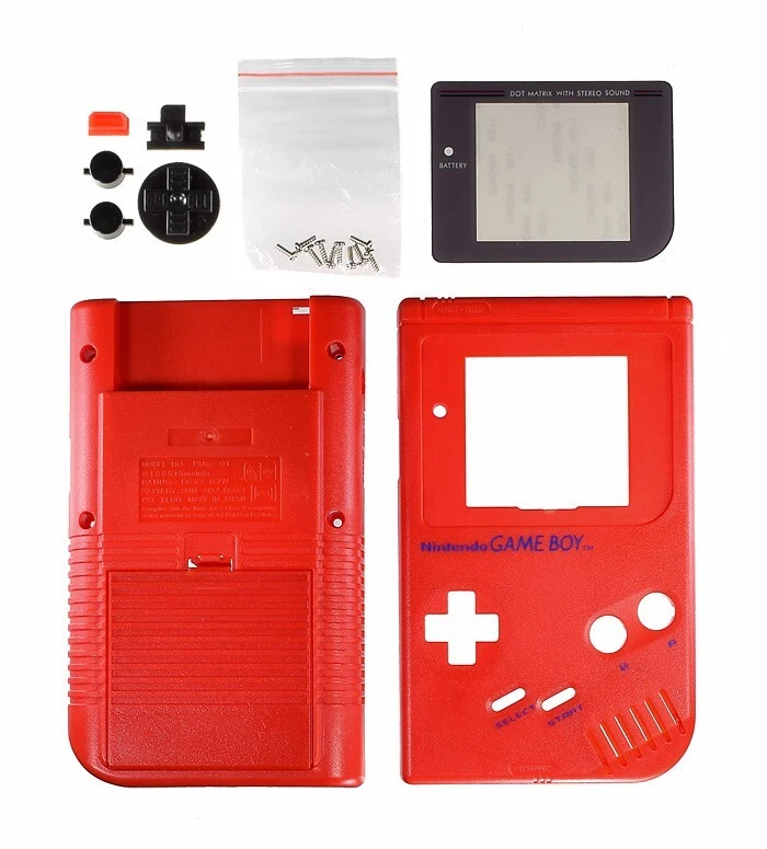 HOSKINSON INDUSTRIES Nintendo GameBoy Play It Loud Shell Red