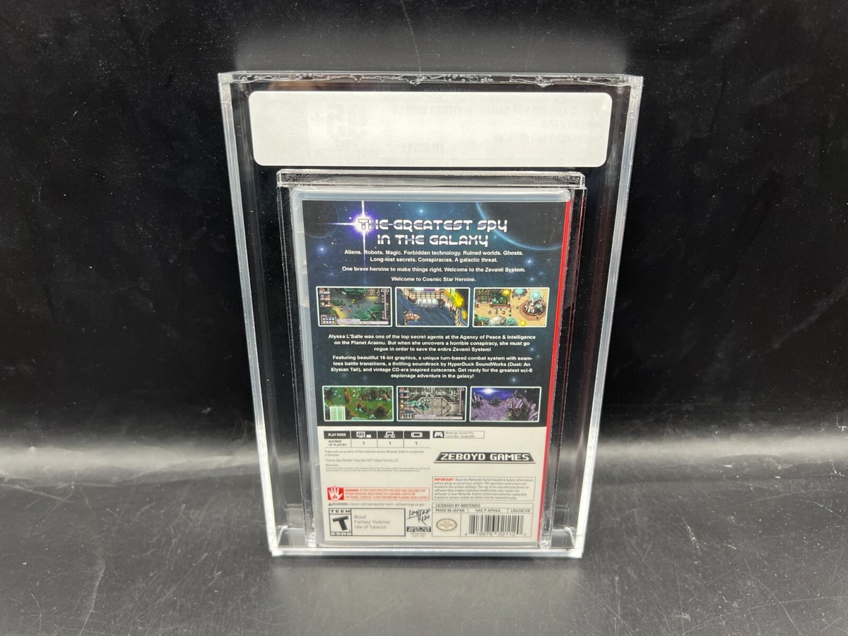Cosmic Star Heroine LRG Nintendo Switch VGA 95+ FACTORY SEALED