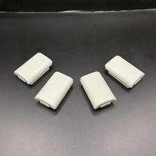 White Xbox 360 Controller Battery Cover Pack Holder 4PCS Aus Seller Free Postage