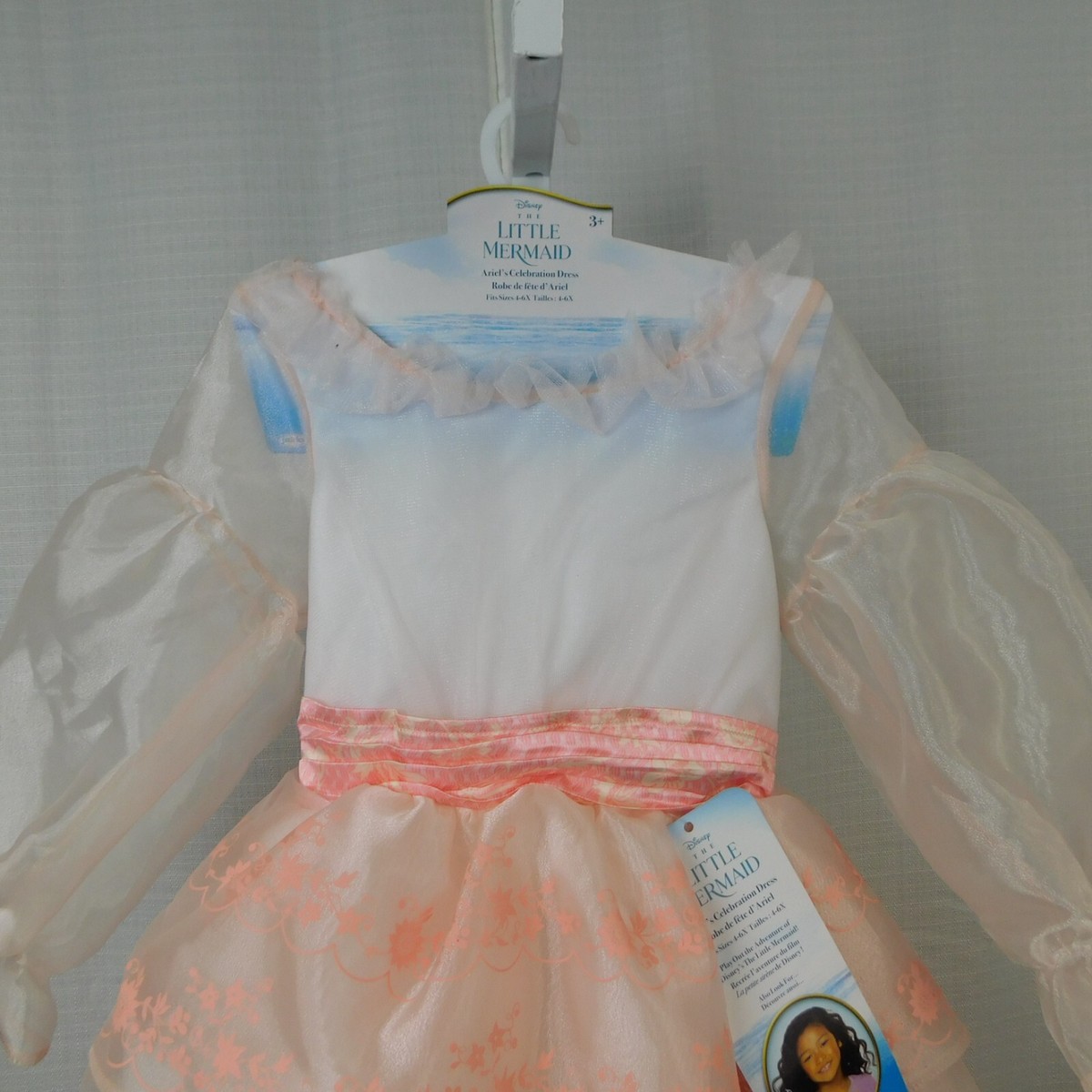 アリエル Disney Little Mermaid Ariel's Celebration Dress Cosplay Costume