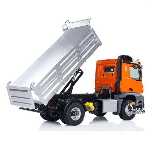 Kabolite 5701 Scala 1/14 RC Dumper Telecomando 4WD Dumper Auto Luce Suono - Foto 12 di 24