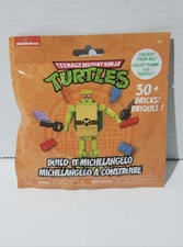 TMNT Michelangelo Build-It Mini Figure Building Blocks New 2022 Series 1