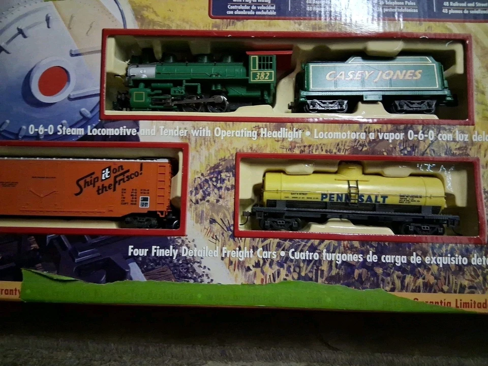 Bachmann HO Casey Jones Train Set- Ready To Run With Ez Track . In Open Box - Image 2 of 4