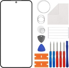 New Front Glass Panel Replacement for Galaxy S22 Plus Series with Repair Tools
