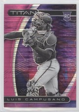 2021 Panini Chronicles Titan Pink Pulsar Prizm Luis Campusano #18 0bt4
