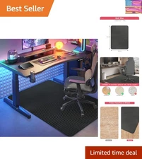 Non-Slip Office Chair Mat, 48"x36" - Effortless Glide & Floor Protection