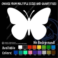 Butterfly Decal Sticker Line Art Whimsy Fairy Nature Flower Spring Summer Love