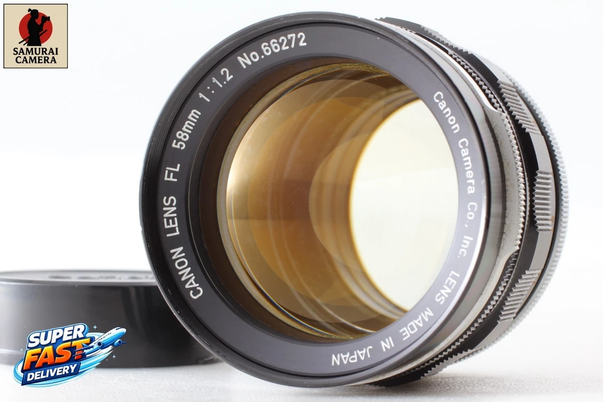 Canon FL f/1.2 Camera Lenses 58mm Focal for sale | eBay