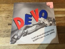 Devo ( I can't get me no) Satisfaction 7" vinyl single record.