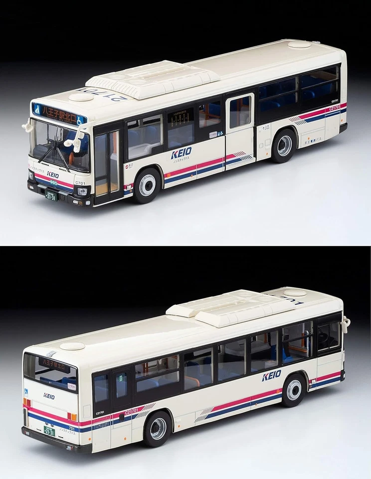 Autobús Tomica Limited Vintage Neo 1/64 LV-N155c Hino Cinta Azul Keio Dentetsu 3129 Foto 2 de 4