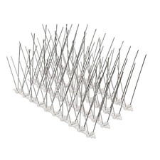 Bird Spikes for Pigeons Small Birds:  -Bird Nest Fence Spike for Deterring8391
