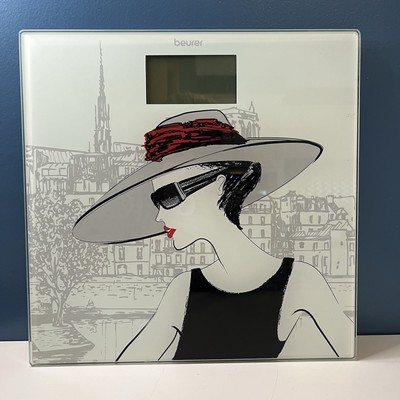 Beurer Digital Bath Scale Beauty GS-209 Model Glass 12 x12 