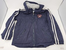 Disneyland Resorts Youth Size M Blue Zip-Front Hooded Mickey Mouse Disney Jacket