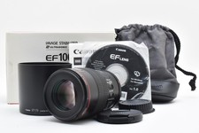 Almost Unused in box Canon EF 100mm f/2.8 L Macro IS USM AF lens Japan 380
