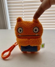 Ugly Doll Wage the Helper Blue Apron Plush Toy 5" Backpack Cl p Keychain