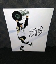 Sidney Crosby Signed Autographed 8x10 Pittsburgh Penguins NHL Photo & COA 