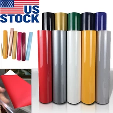 HTVRONT HTV Heat Transfer Vinyl Roll Iron-on Vinyl Press 12"x5-20FT for Cut