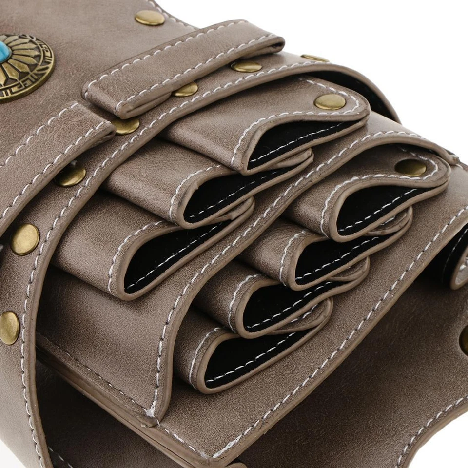 Bolsa de Peluquería Tijeras Bolsa Clips Peines Herramientas Soporte Cinturón Foto 3 de 4