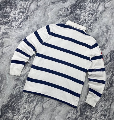 Vintage Polo Ralph Lauren Rugby Shirt Long Sleeve Striped Big Pony Men Size M by Ralph Lauren, Size M, $65 - Photo 15