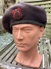 Very rare original ww2 british airborne paratrooper 1943 beret RAMC badged