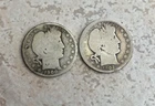 1900 & 1902 Barber Half Dollar Lot 90% Silver