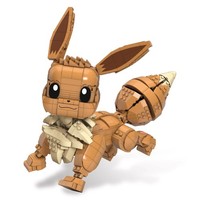 PokéMon Mega Construx Wonder Builders Bauset Jumbo Evoli 29 Cm Verp. BeschäDigt