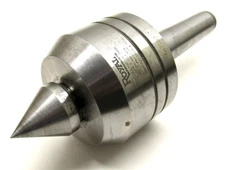 ROYAL INTERCHANGEABLE TIP LATHE LIVE CENTER w/ 4 MORSE TAPER SHANK - #10004-A