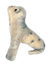 Steiff Robby Spotted Seal Mohair Circa 1950s Vintage