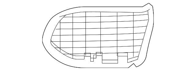 Rejilla exterior para Jaguar E-Pace 2021-2022 (N/P J9C27169)