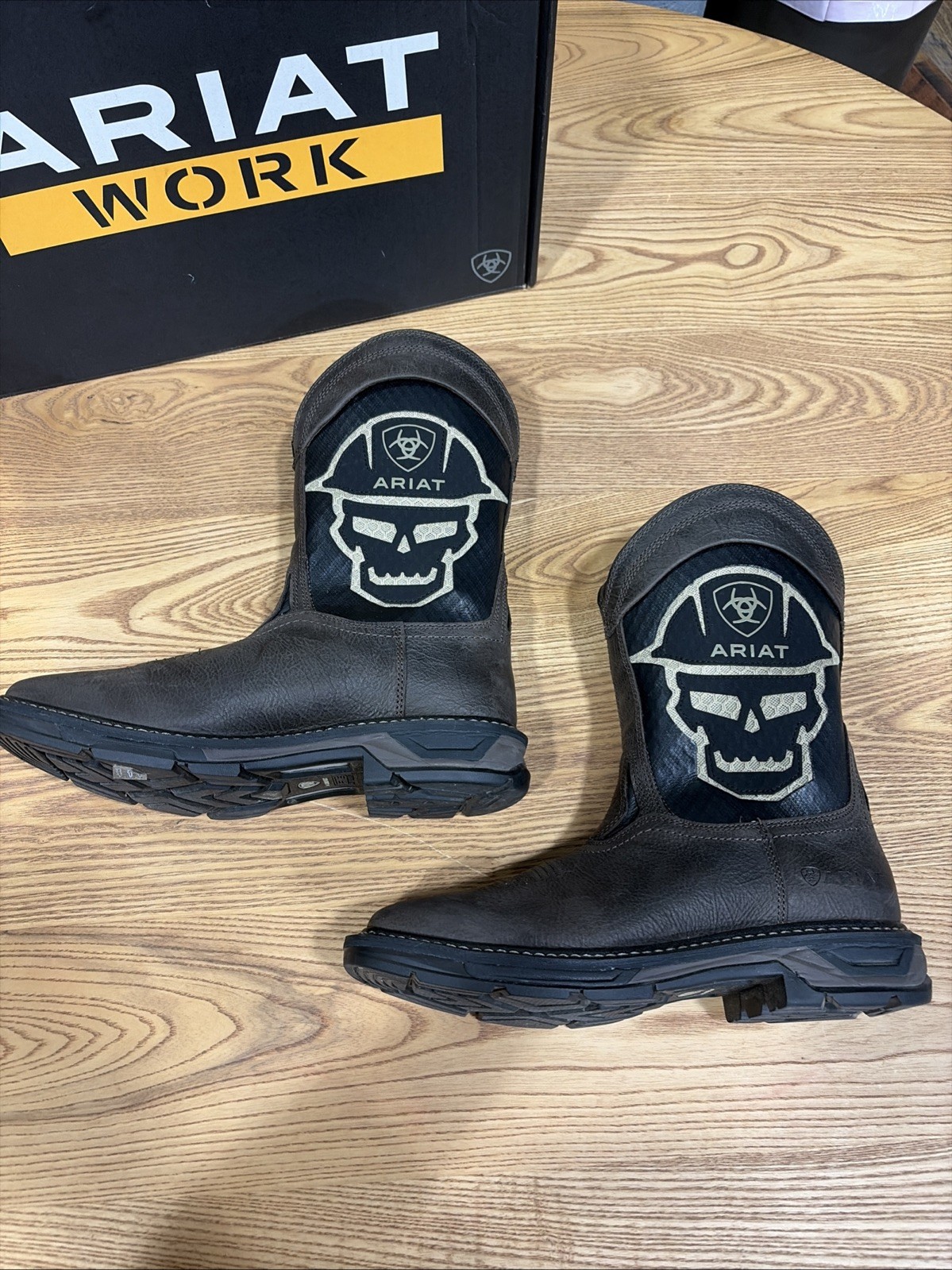 's Boot Workhog Xt Ventek Bold, Iron Coffee Roughneck, 10.5