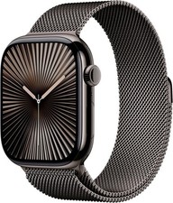 Apple Watch Series 10 4G 46mm Titan Schiefer Milanaise - Ohne Zubehör