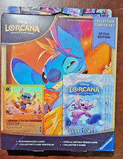 Disney Lorcana Winterspell Collection Starter Set Stitch Edition Sealed 1x