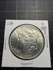 USA Silver Morgan Dollar 1882 S Unc Nice Luster