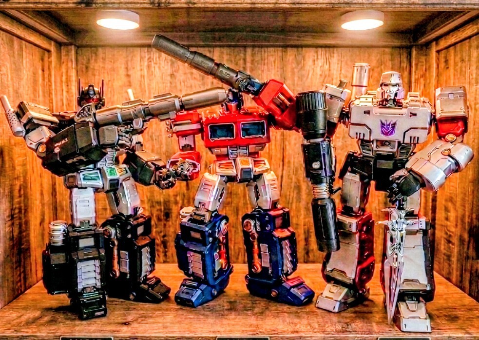 🇺🇸 MEGA Action Optimus Prime MAS-01NP 18"  3X SET MAS-