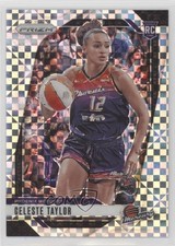 2024 Panini Prizm WNBA Checkerboard Prizm Celeste Taylor #48 Rookie RC 13ql