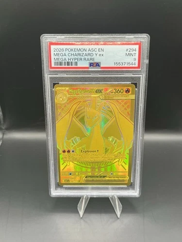 Mega Charizard Y ex Mega Hyper Rare 294/217 PSA MINT 9