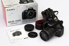 Canon EOS 1100D DSLR Camera, 18-55mm Lens, charger, boxed, low shutter count