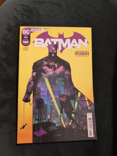 BATMAN #106 JORGE JIMENEZ FIRST PRINT FEATURING ROBIN VARIANT 1