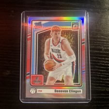 Donovan Clingan Portland Trail Blazers Rated Rookie Card