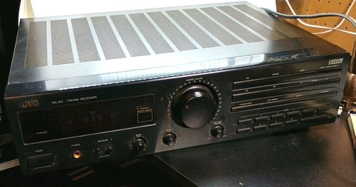 JVC RX-212 Digital Synthesizer Receiver AM/FM Stereo - Tested Working w/ Video