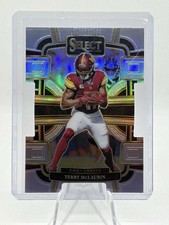 2023 Panini Select - Concourse Terry McLaurin #99 Silver Prizm Die-Cut