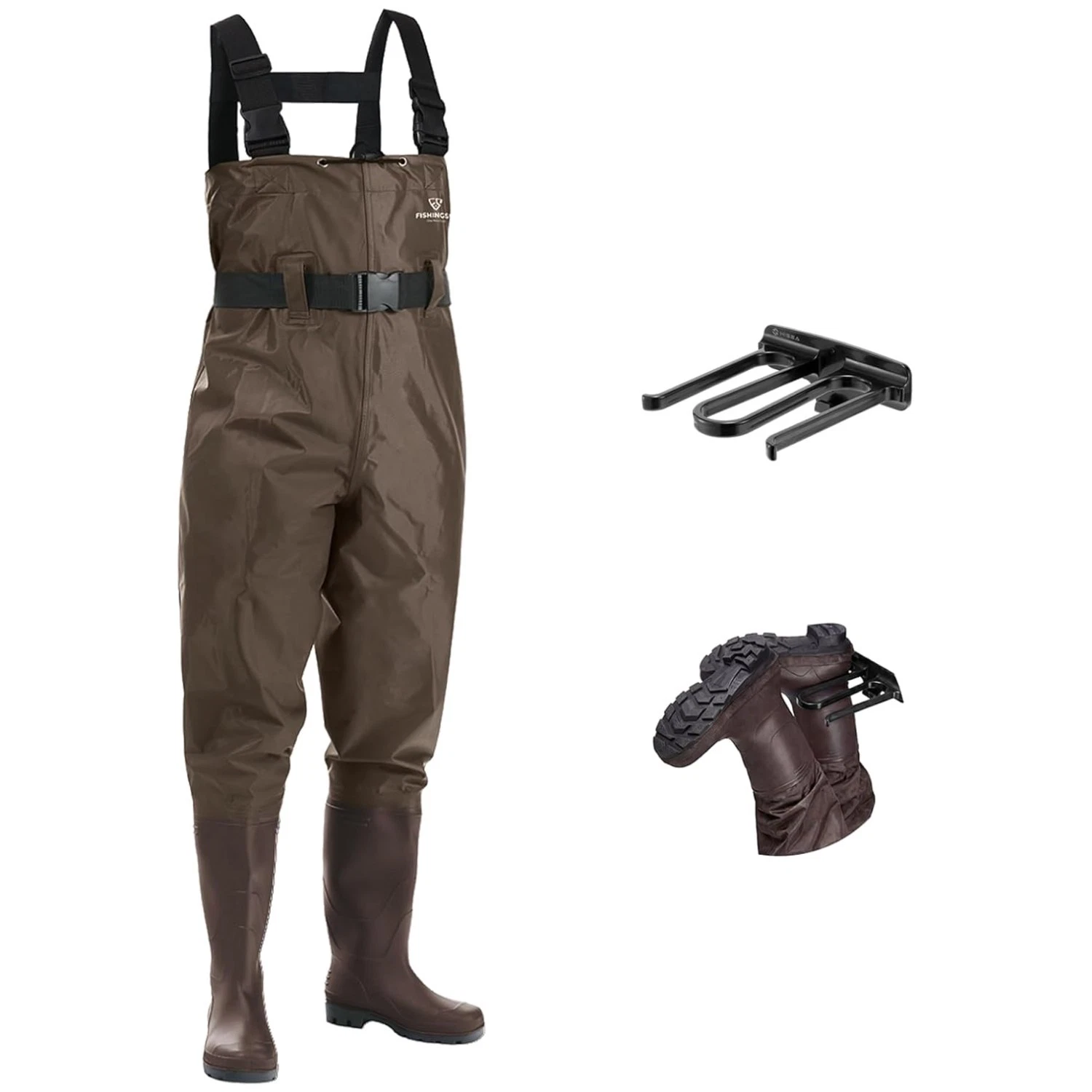 Waterproof Women's Chest Waders - Fishing Waders with Boots