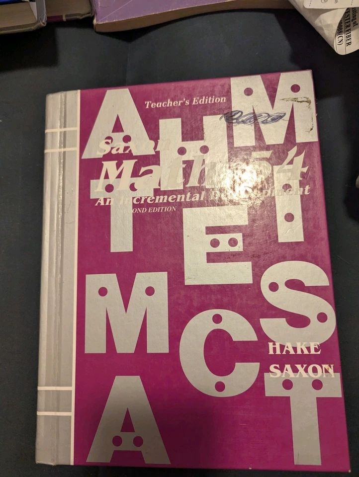 2 Copies Of Saxon Math 5/4 Special Populations: Teacher Edition Hardcover! - Image 2 of 4