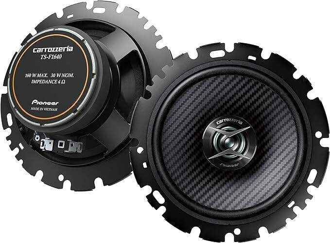 PIONEER Carrozzeria TS-F1640-2 16cm Custom Fit Speaker Coaxial 2