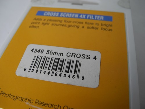NEW PROMASTER 4X SCREEN 55MM FILTER PERFECT UNUSED BOXED - Picture 4 of 4