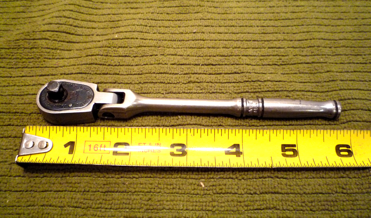 Snap-on TM831 1/4 Inch Drive Flex Head Ratchet for sale