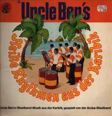 LP Aruba-Steelband Uncle Bens Heiße Rhythmen Aus Der Karibik Uncle Bens