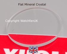 Flat Mineral Crystal Glass Fits Breitling Montbrillant A41330